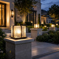 Modern Outdoor Wall Light Stainless Steel Structure 12W LED IP55 Waterproof Garden Illumination | ribuella