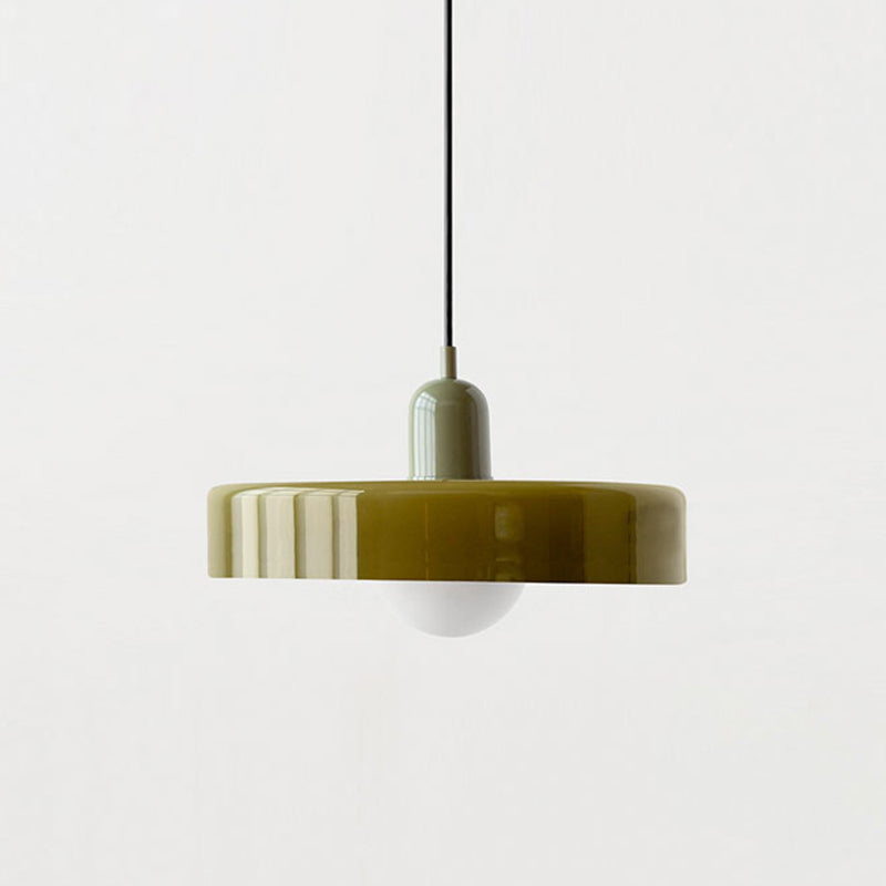 Moderne gekleurde plafondhanglamp, artistieke hanglamp