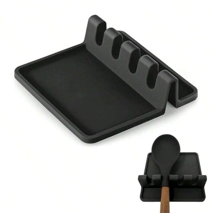 Utensil Holder Featuring Drip Tray | ribuella