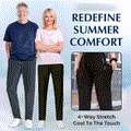 RisqFlex Pants | Feel Fresh, Flexible, and Flawlessly You Every Day | ribuella