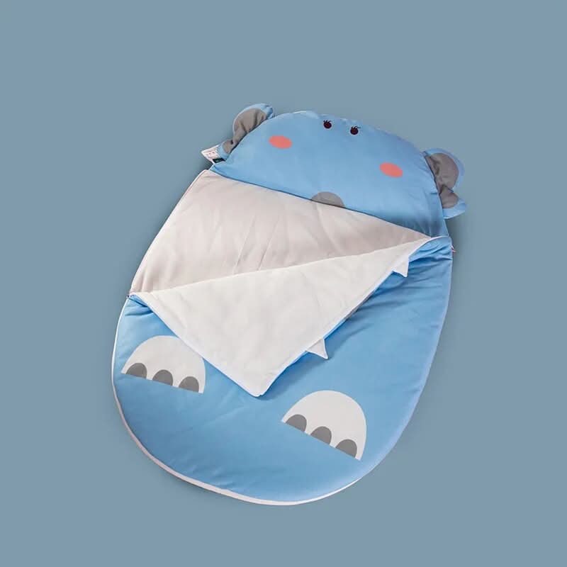 Sacco nanna imbottito per neonati con design di animali dei cartoni animati per neonati