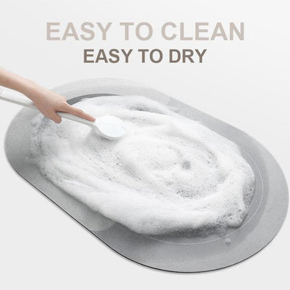 Ultra-Absorbent, Fast-Drying Bathroom Comfort Mat | ribuella