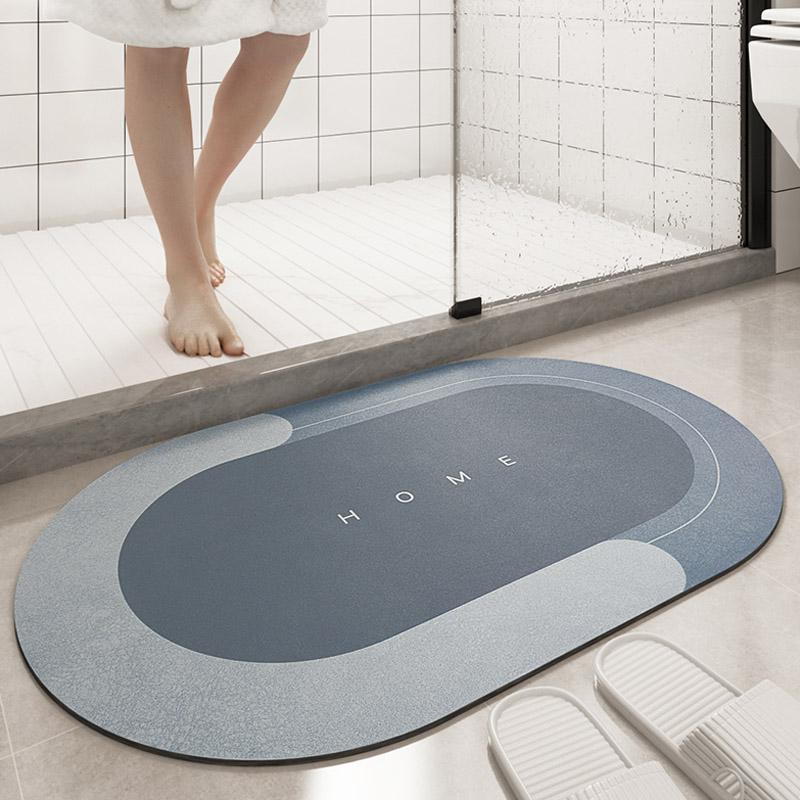 Ultra-Absorbent, Fast-Drying Bathroom Comfort Mat | ribuella