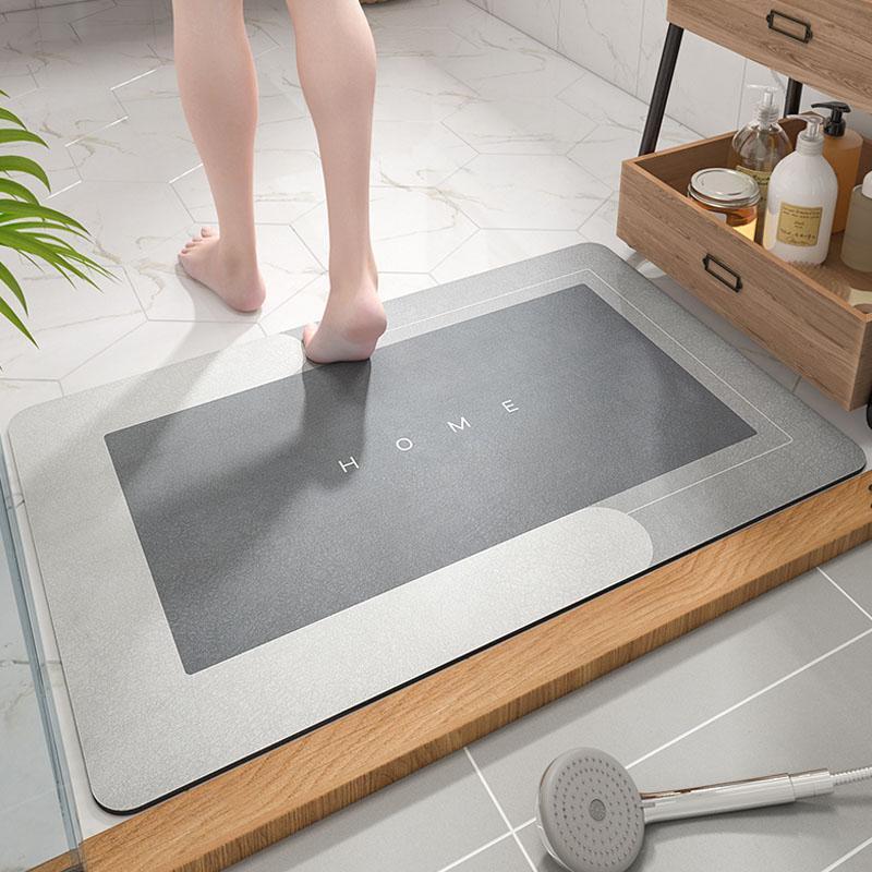 Ultra-Absorbent, Fast-Drying Bathroom Comfort Mat | ribuella