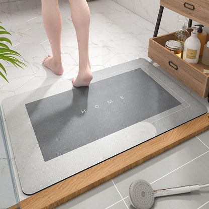Ultra-Absorbent, Fast-Drying Bathroom Comfort Mat | ribuella
