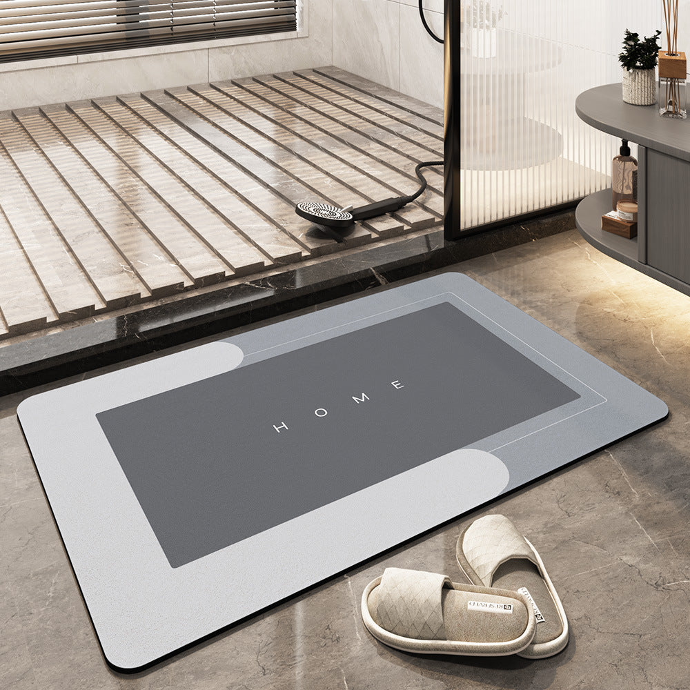 Ultra-Absorbent, Fast-Drying Bathroom Comfort Mat | ribuella