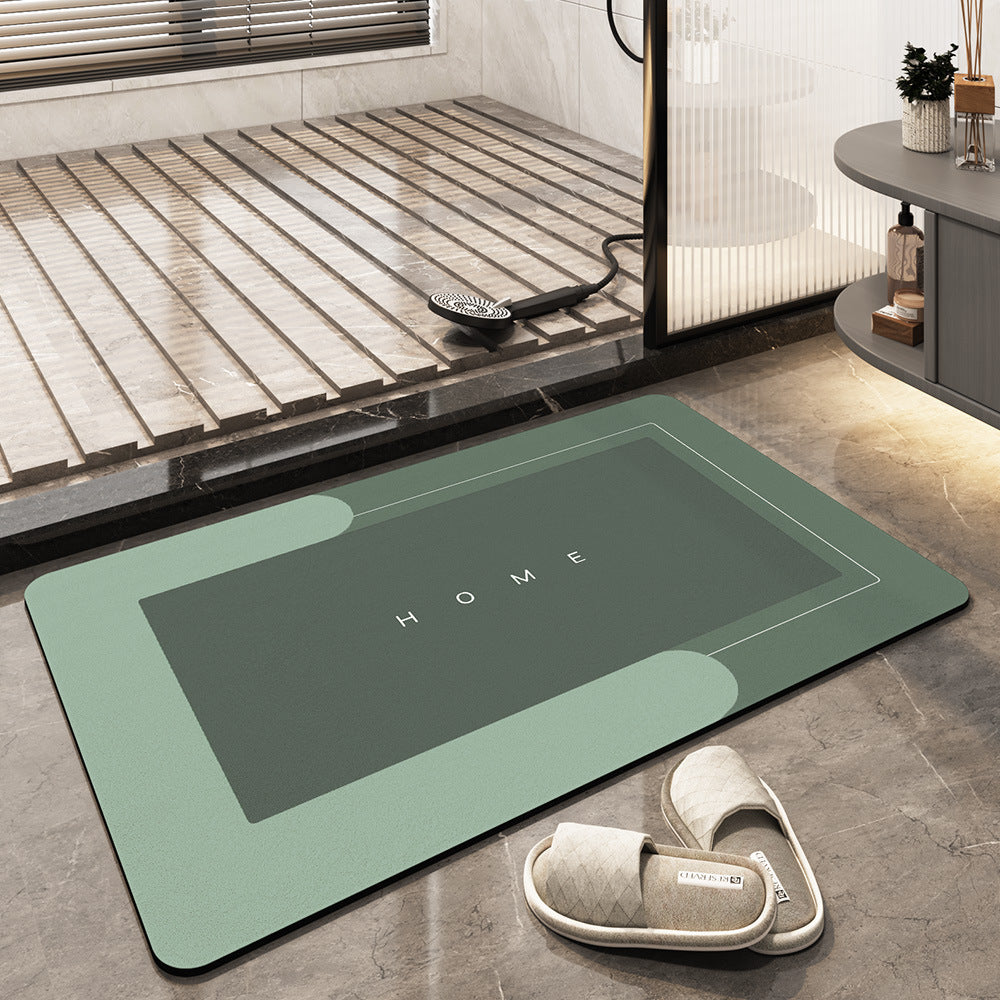 Ultra-Absorbent, Fast-Drying Bathroom Comfort Mat | ribuella