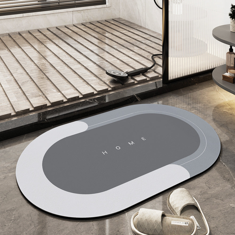Ultra-Absorbent, Fast-Drying Bathroom Comfort Mat | ribuella