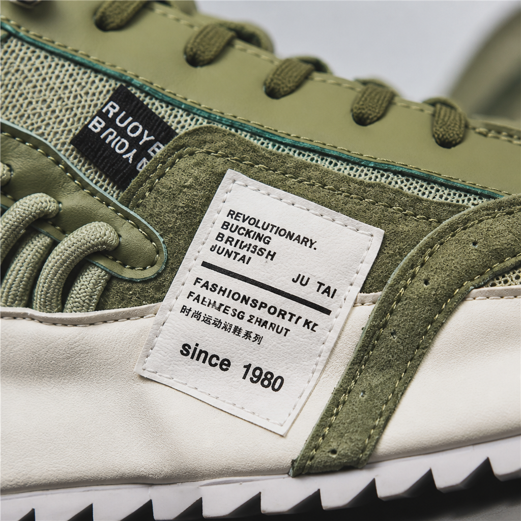 StridePro – Heritage Retro Runner Sneakers with Mesh & Suede Blend | ribuella