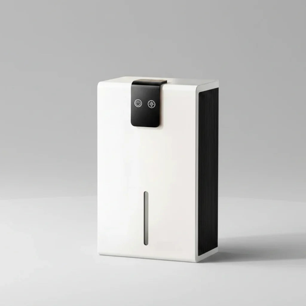 Quiet Compact Home Dehumidifier Regulating Indoor Humidity