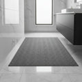 Alfombrilla de baño absorbente de secado rápido con textura de bucles - tejido denso