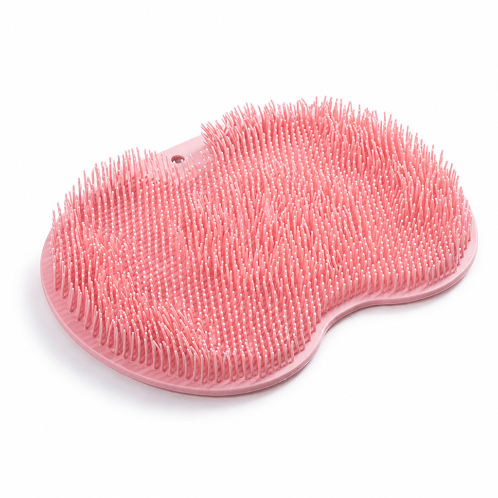 Silicone Non-Slip Suction Cup Shower Scrubber | ribuella