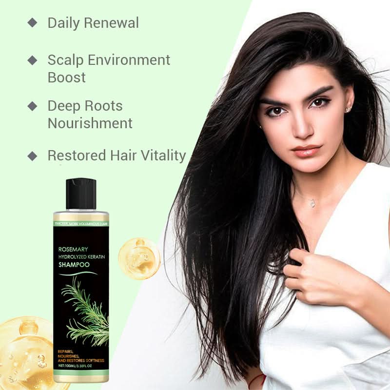 RevitaVibe Keratin Boost Shampoo | Unlock Thicker, Stronger Hair That Commands Attention | ribuella