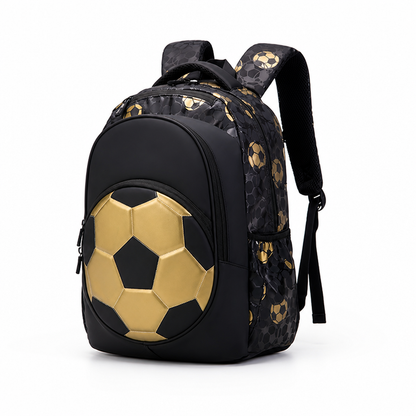 Thick Durable Football-Print Sports Backpack | ribuella