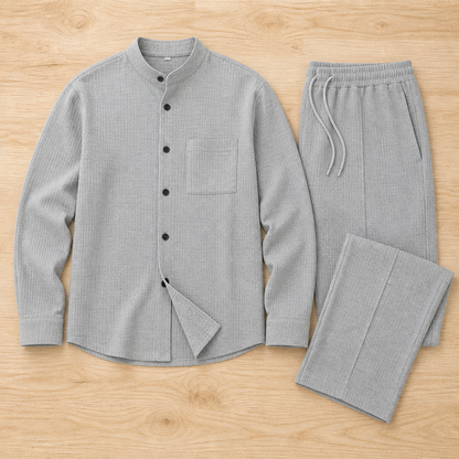 TailorEase 2-Piece Waffle Set | Feel Effortlessly Sharp and Completely Free All Day Long | ribuella