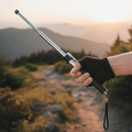 Bețe telescopice de trekking Trail Guard — compacte, pliabile, oferă susținere