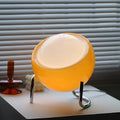 Retro Style Round Table Lamp with Cozy LED Lighting | ribuella