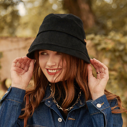 Stylish Bucket Hat Featuring Detailed Stitching | ribuella