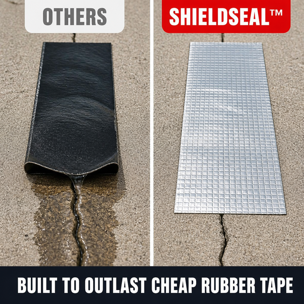 ShieldSeal - Dicht lekkende daken, dakgoten en leidingen met butyl van professionele kwaliteit | ribuella
