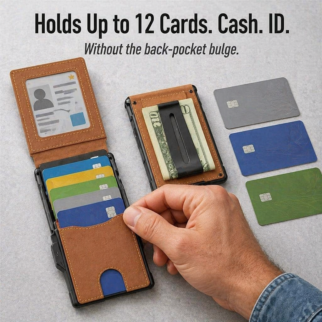 StealthEdge | خفّف ما تحمله، وأوقف سرقة RFID، وحدد موقعه باستخدام AirTag | ribuella