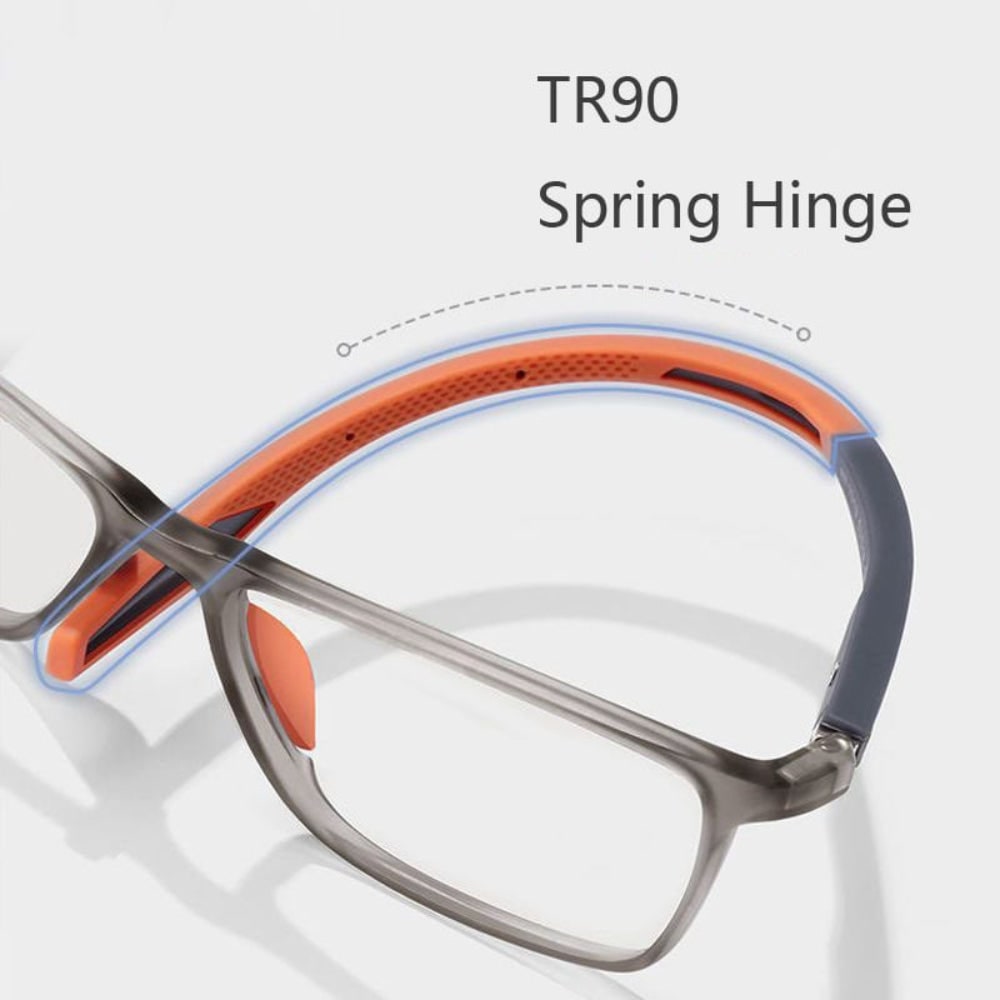 Bifocal Progressive Reading Glasses — Blue Light Blocking Lens And Flexible Hinge Frames