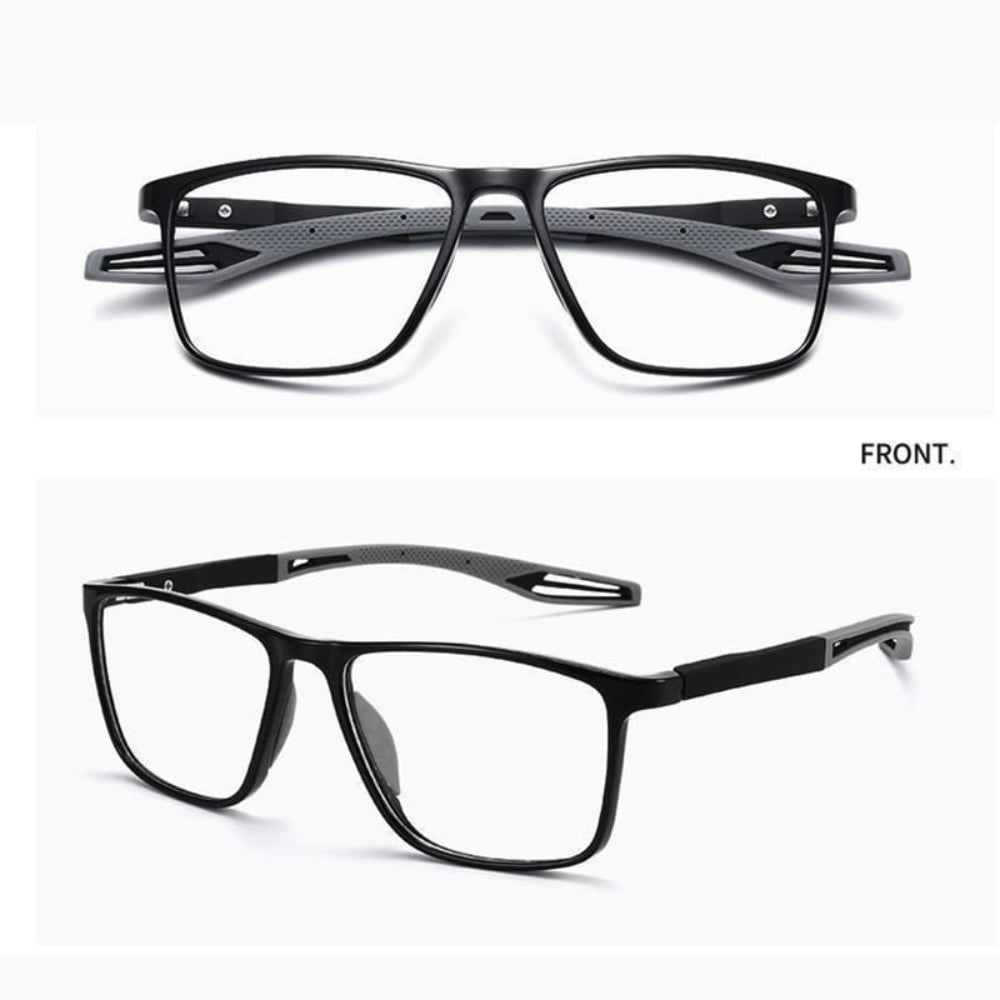 Gafas de lectura bifocales progresivas — Lentes con filtro de luz azul y monturas con bisagras flexibles