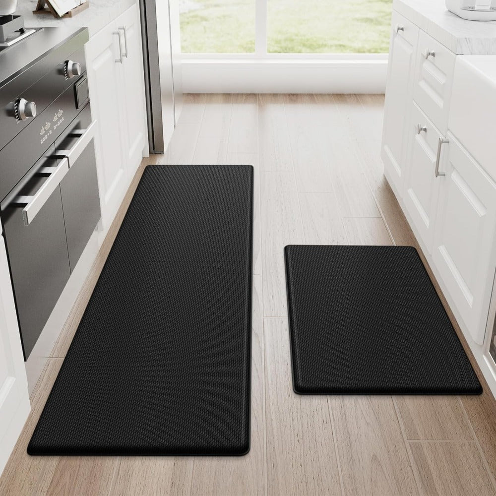 Anti-Fatigue Cushioned Kitchen Floor Mat - Ergonomic Joint Support
