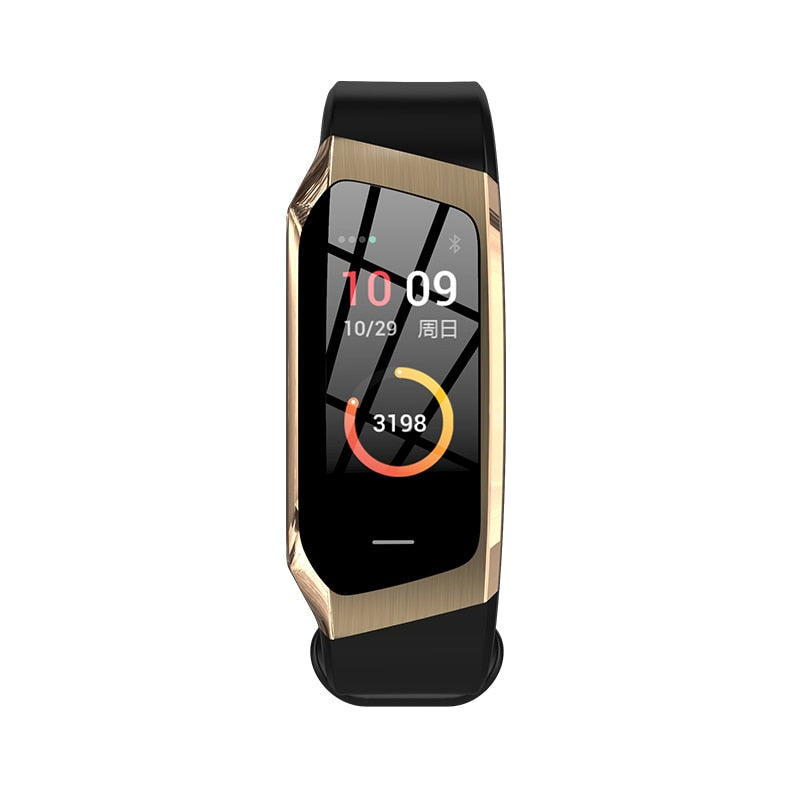 Fitness Smartwatch — Heart Rate, Blood Pressure, And Sleep Activity Monitoring