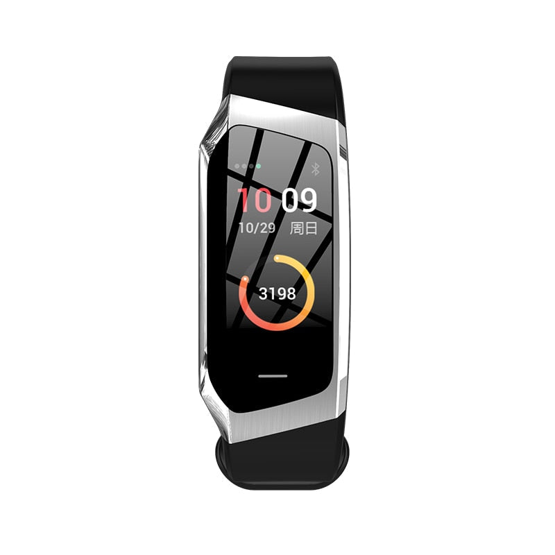 Fitness Smartwatch — Heart Rate, Blood Pressure, And Sleep Activity Monitoring