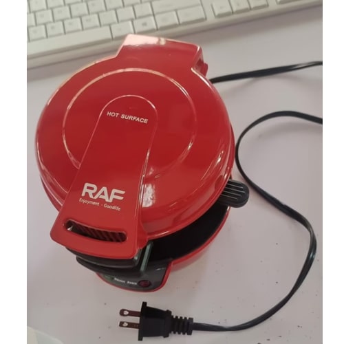 Aparat electric compact pentru panini — grill pentru micul dejun, plăci antiaderente, formă pentru ouă