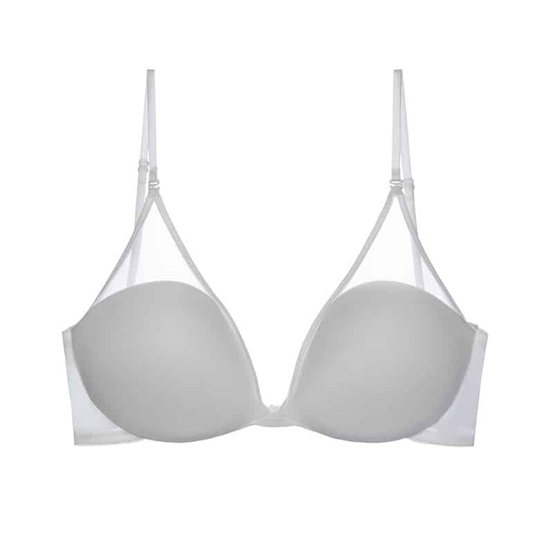 Invisible Seamless Backless Mesh Bra For Plunging Necklines