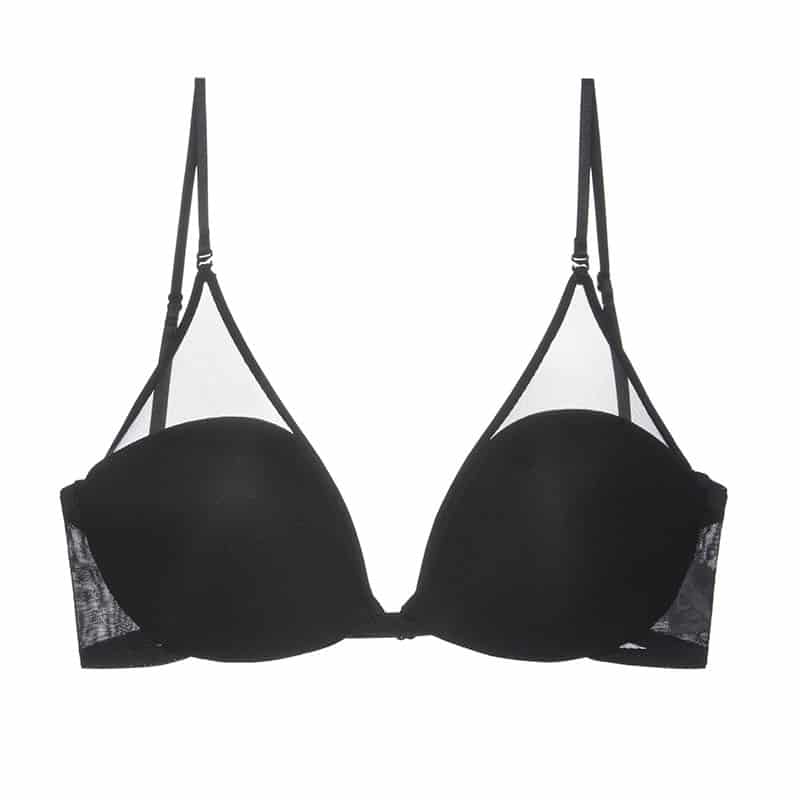 Invisible Seamless Backless Mesh Bra For Plunging Necklines
