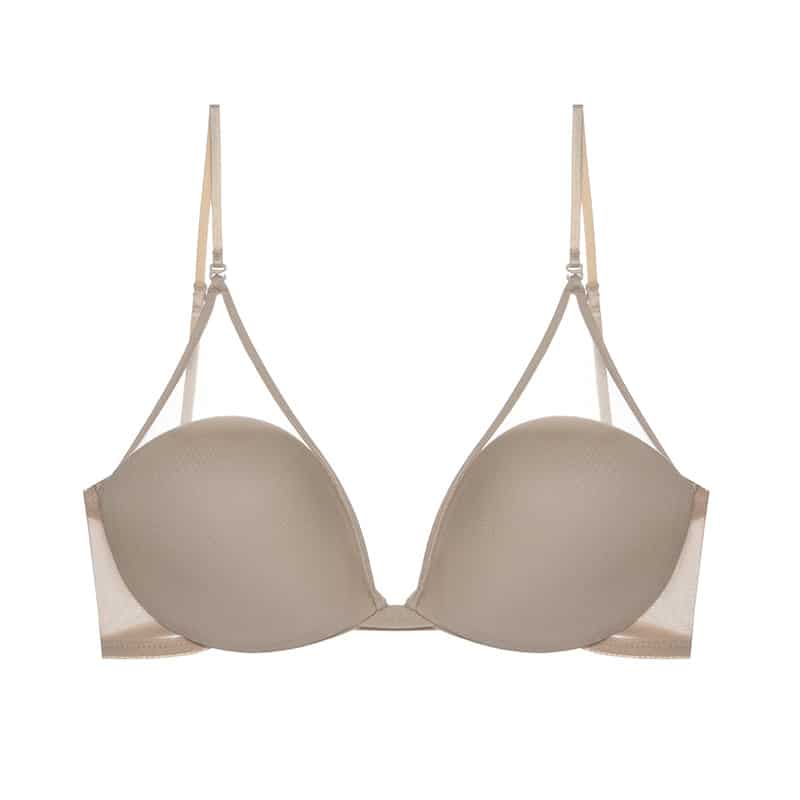 Invisible Seamless Backless Mesh Bra For Plunging Necklines