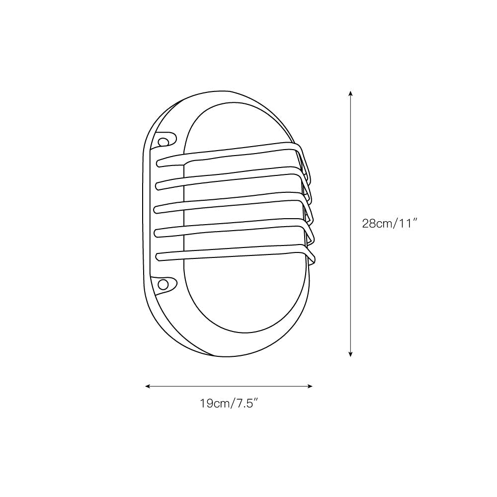 Garden Trading Chatham Outdoor Sconce - Wall Mount Frosted Diffuser