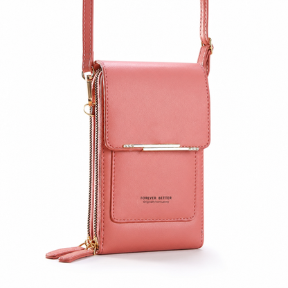 Touchscreen Rear-Pocket Convertible Crossbody Phone Bag | ribuella