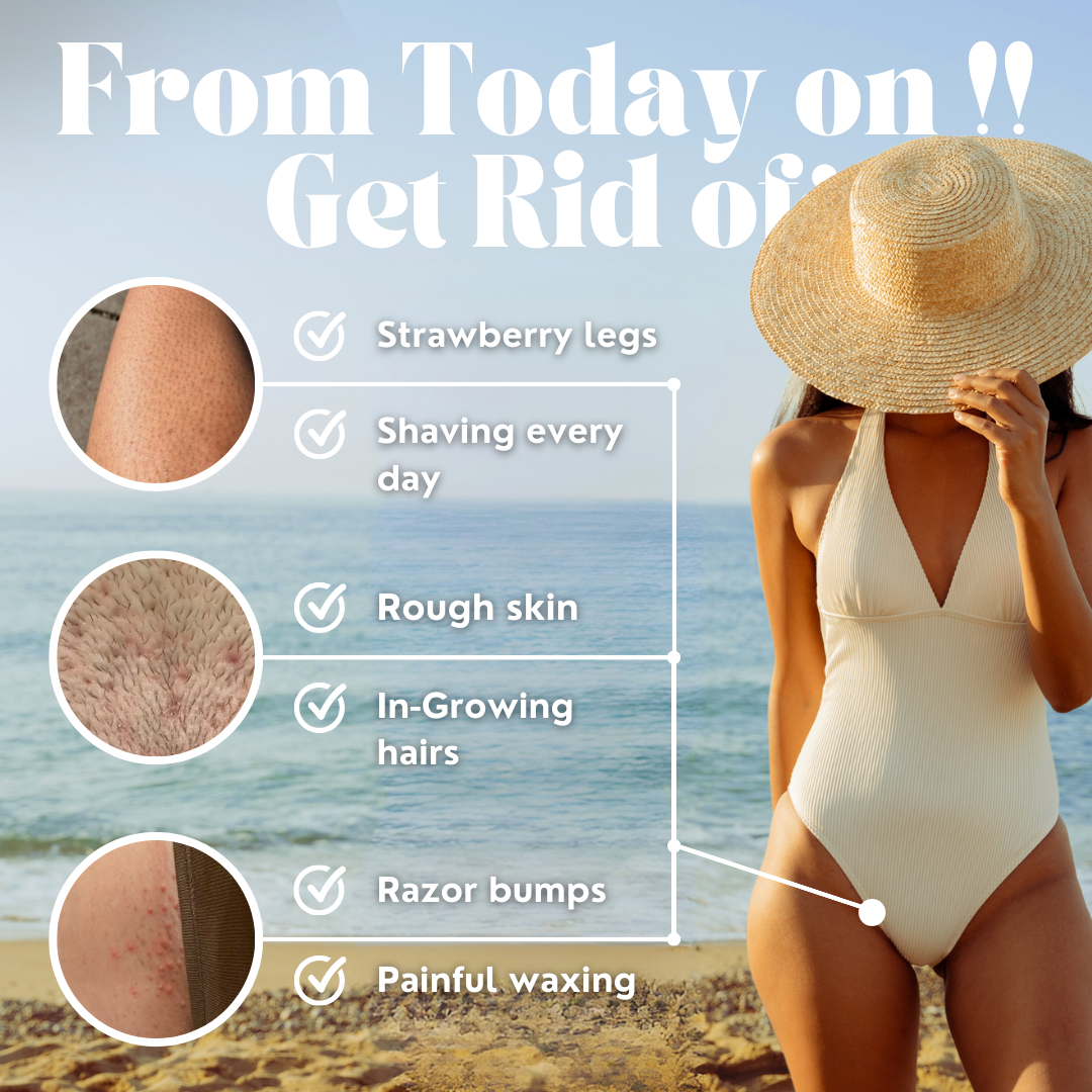 SilkEase | End Hair Regrowth and Reveal Silky, Irritation-Free Skin Every Day | ribuella