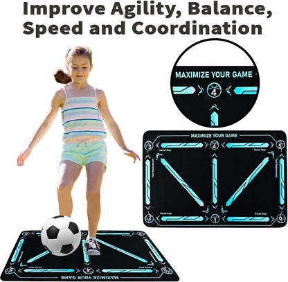 Training Mat for Soccer Skills Development – Ball Control & Speed | ribuella
