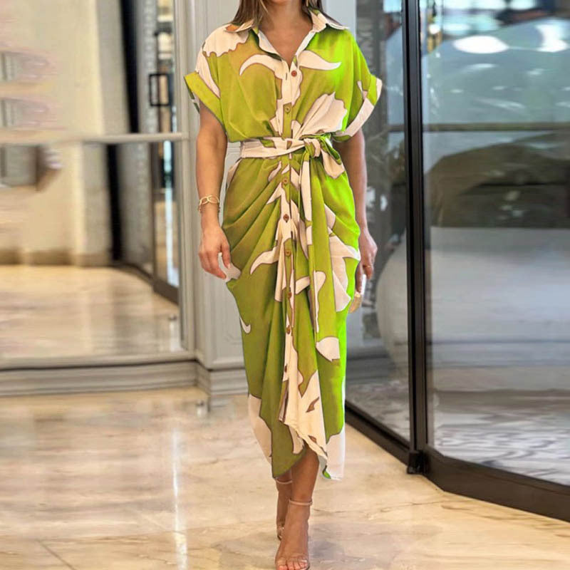 Robe Longue Fleurie Éclatante