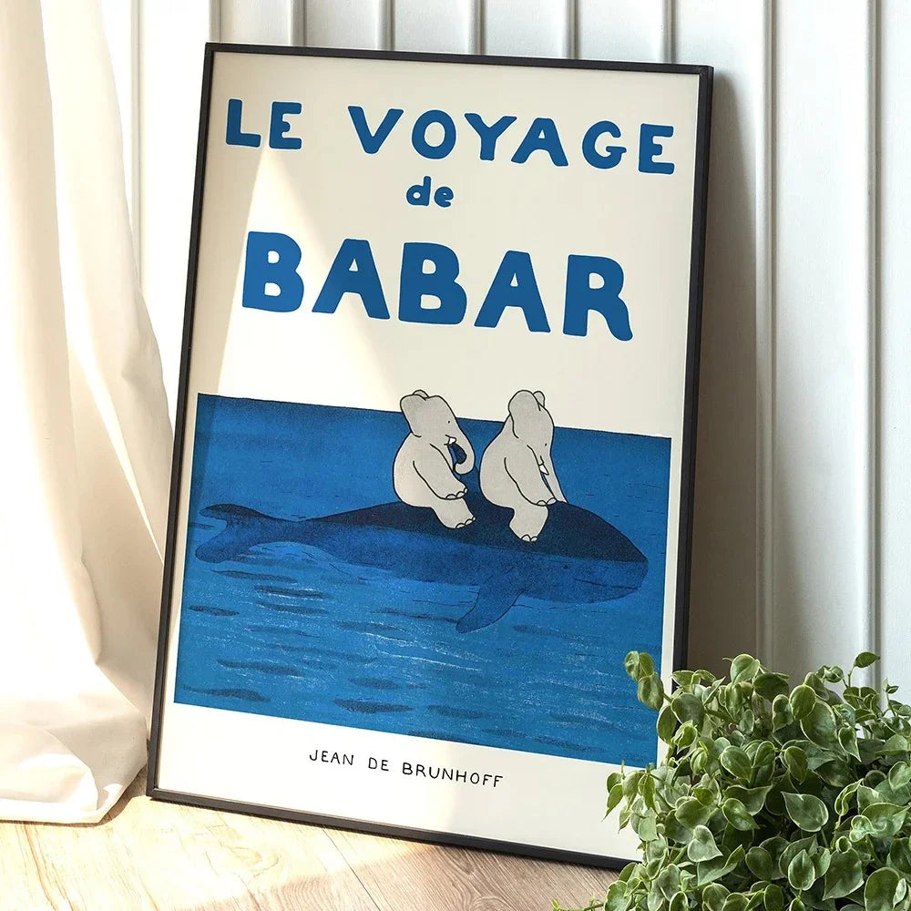 Babar Wall Art Decorative Design - Intricate Cultural Motifs And Vibrant Colors