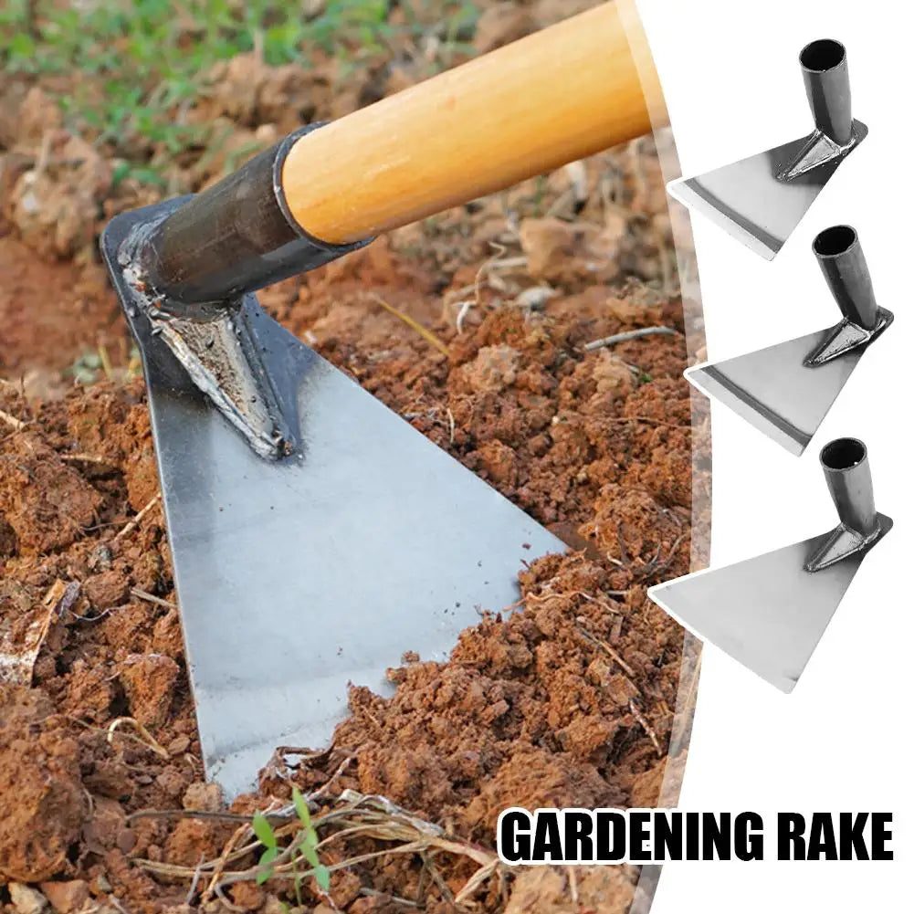 Zappa da giardino in acciaio per lavorare il terreno | ribuella
