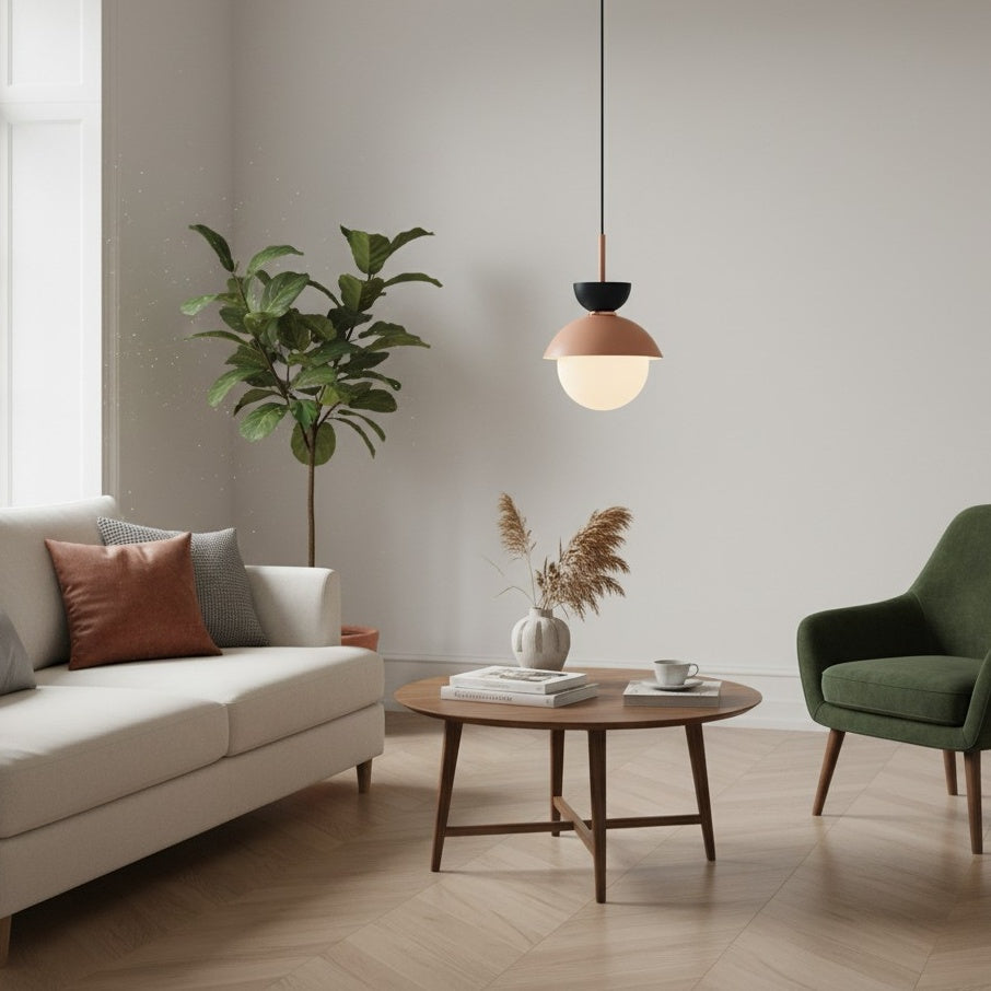 Frovela Minimalist Nordic Macaron Pendant Lamp — Rounded Form And Clean Surfaces