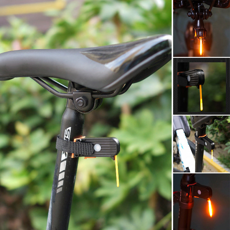 USB Rechargeable Rear LED Light for Bicycles | ribuella