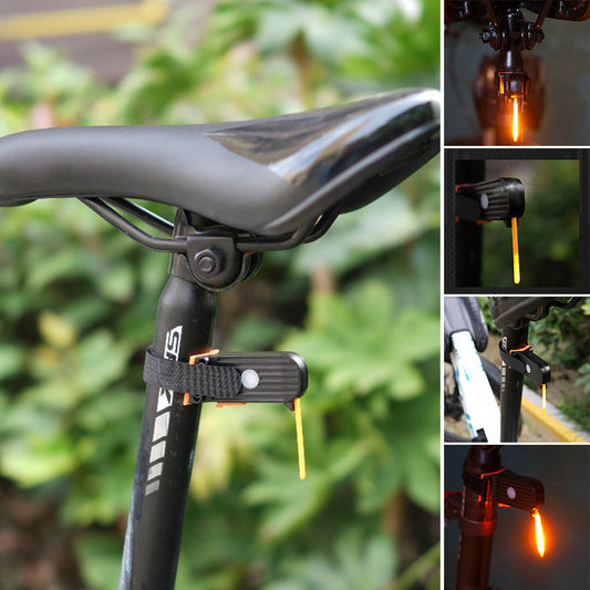 USB Rechargeable Rear LED Light for Bicycles | ribuella