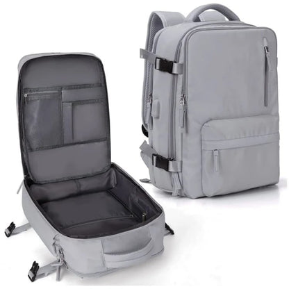 Stylish 35L Travel Backpack for Women - Water-Resistant & Secure | ribuella