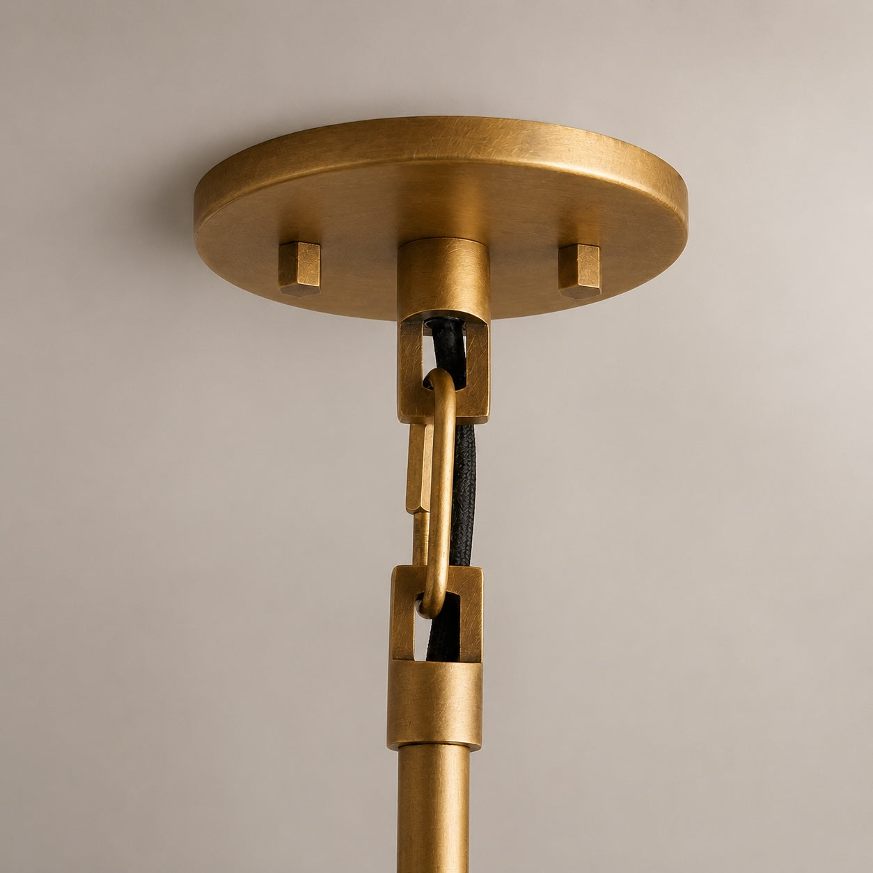 Modern Brass Saucer Pendant Light Hanging Metal Fixture with Frosted Glass Dome Shade for Kitchen Island Dining Room | ribuella