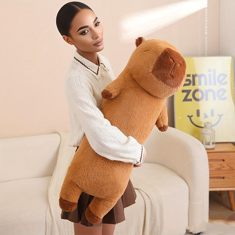 Serene Capybara Plush Toy - Comfort Companion for Relaxation | ribuella