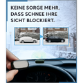 Dégivreur électromagnétique de pare-brise de voiture à énergie solaire - sans fil, LED, fixation par ventouse