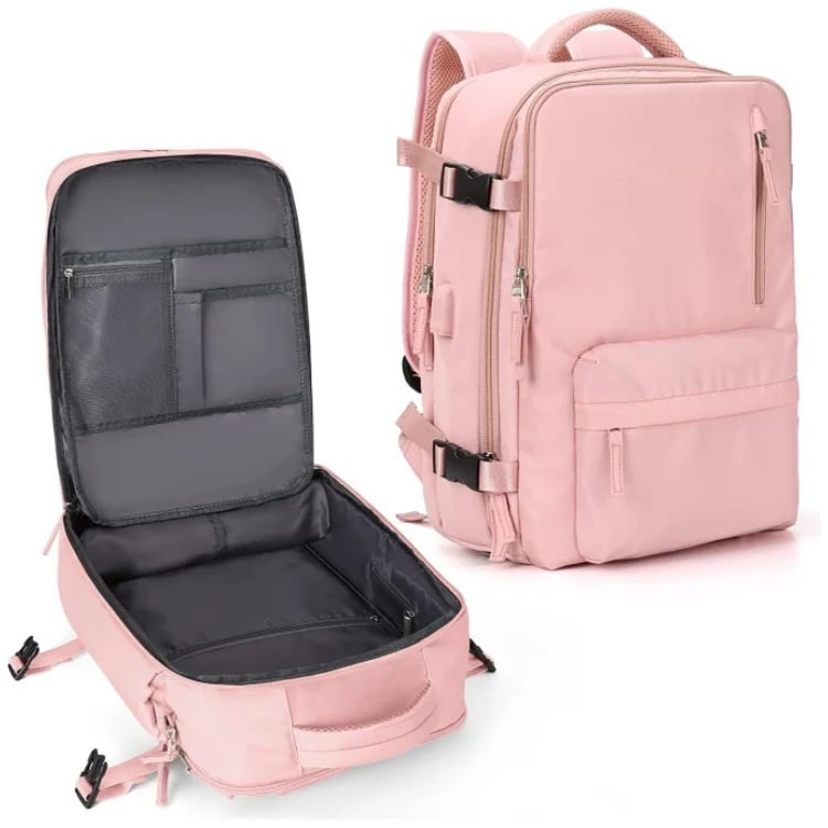 Stylish 35L Travel Backpack for Women - Water-Resistant & Secure | ribuella