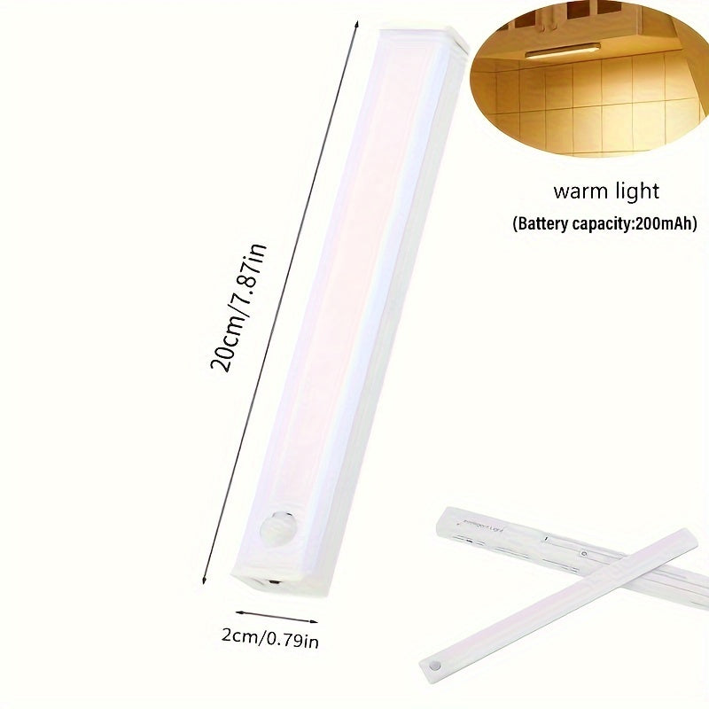 Wireless Rechargeable Motion Activated LED Strip - Automatic Indoor Lighting