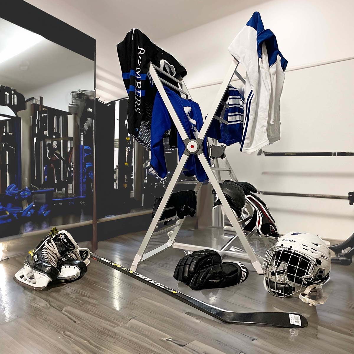 Étendoir à linge pliable, cadre en aluminium, séchoir portable peu encombrant